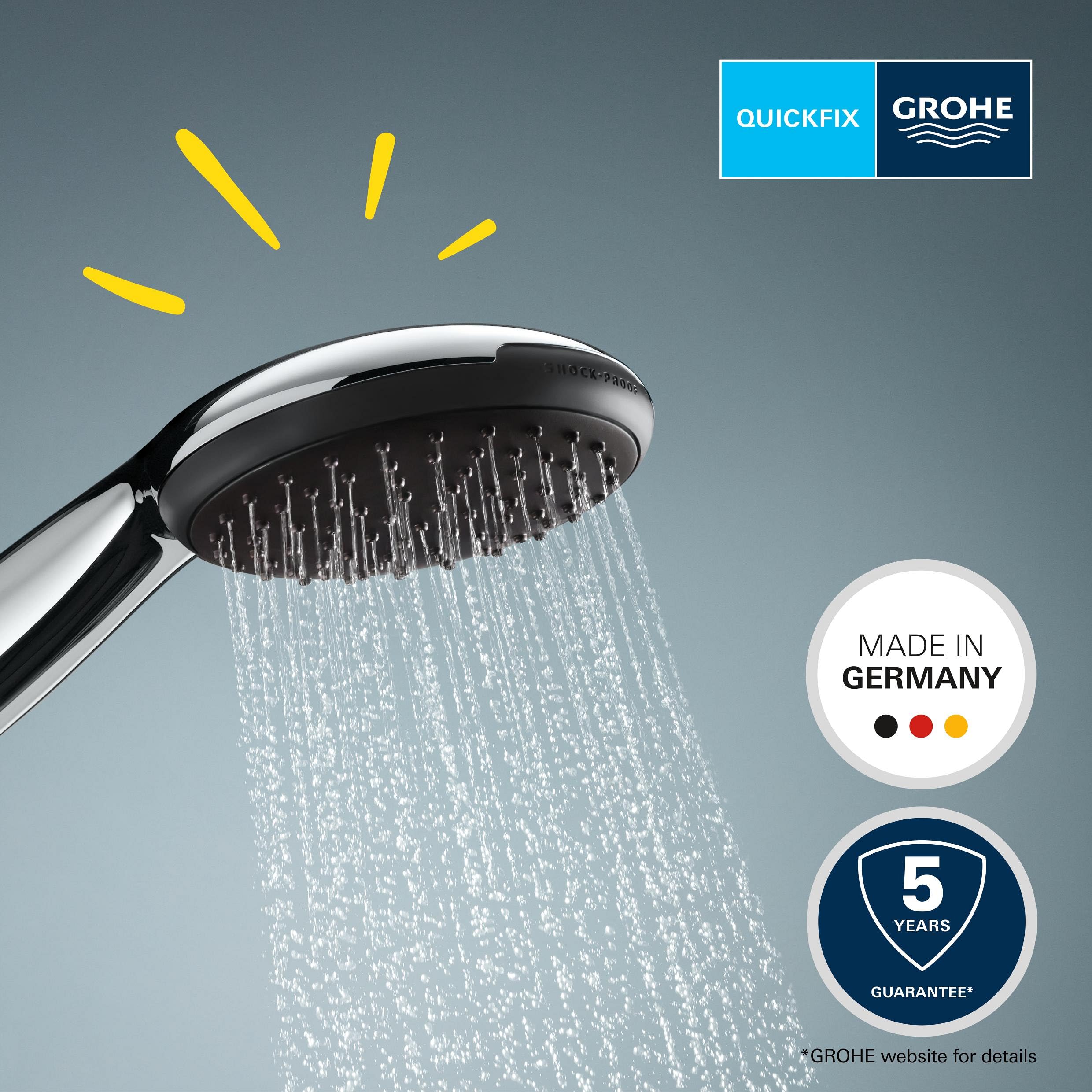 Amazon.co.jp: GROHE Vitalio Start 110 1-Spray ハンドシャワー